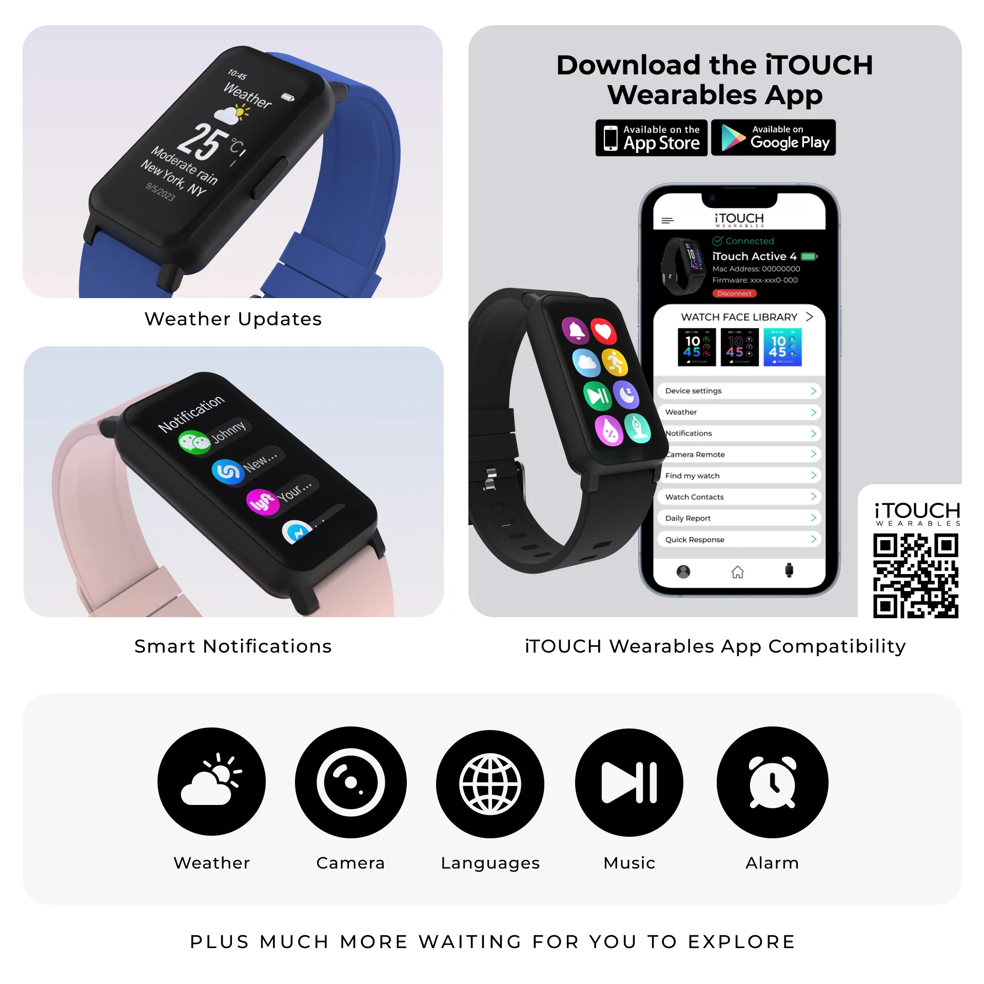 iTouch Active 4 Smartwatch - Image 41